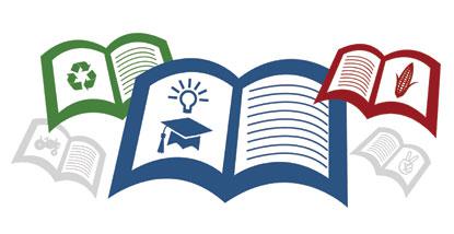 books flapping and flying